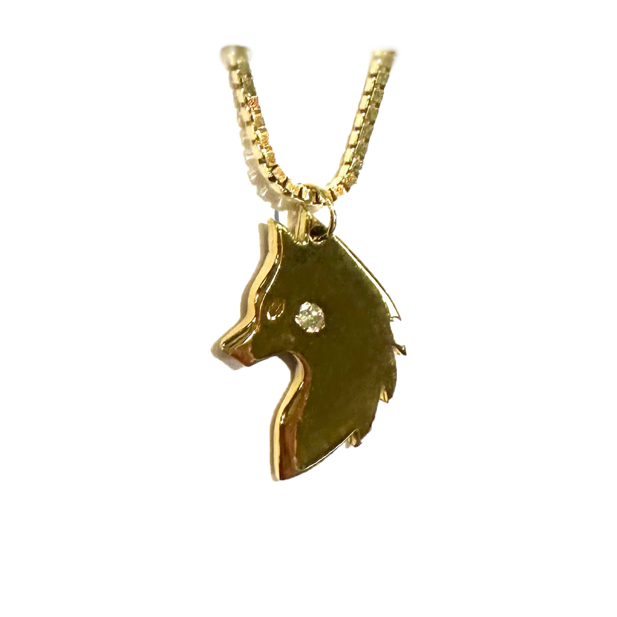 Wolfpack Necklace Gold – Shakira Store - Main Image