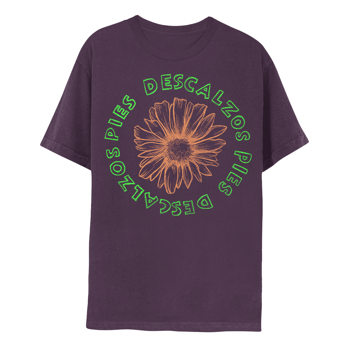 Pies Descalzos Flower Tee - Wine