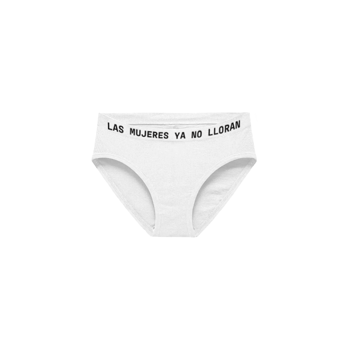 Las Mujeres Ya No Lloran Briefs - White