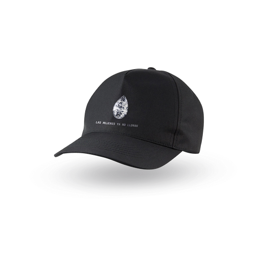 Diamond 5-Panel Hat - Black