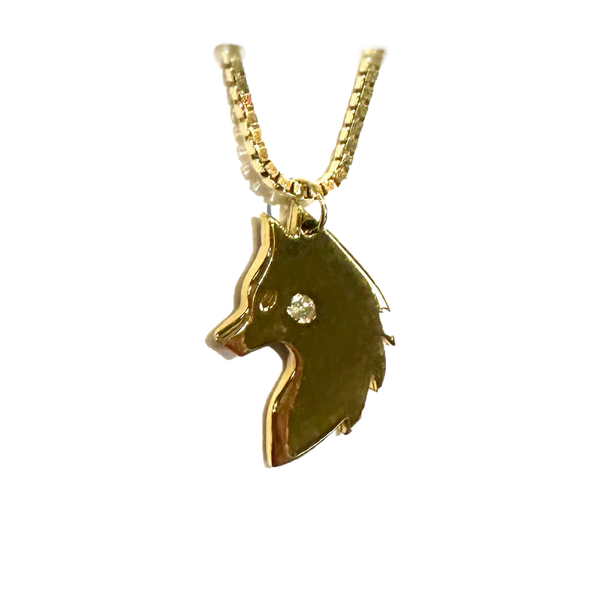 Wolfpack Necklace - Gold – Shakira Store