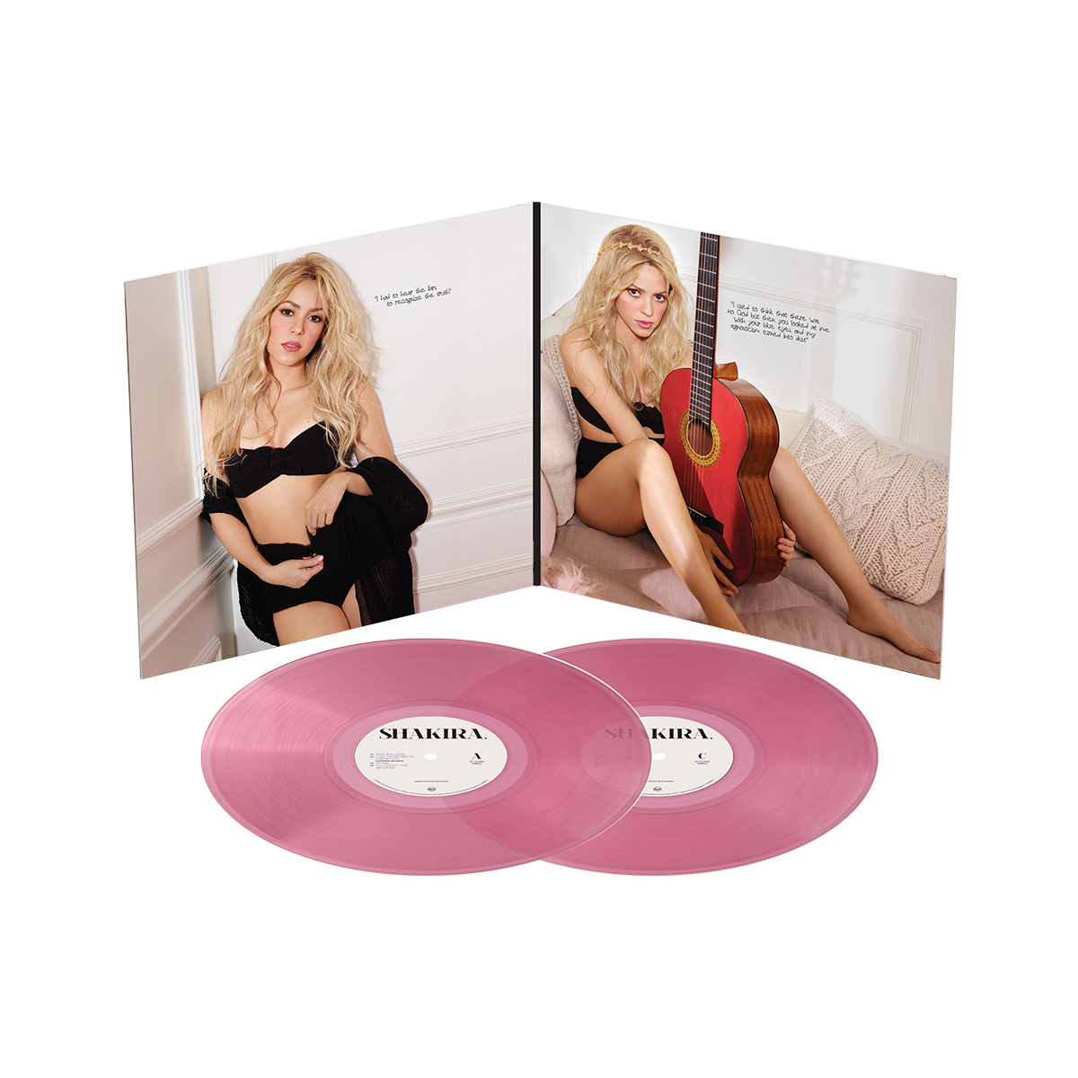 SHAKIRA. 2LP - Translucent Pink