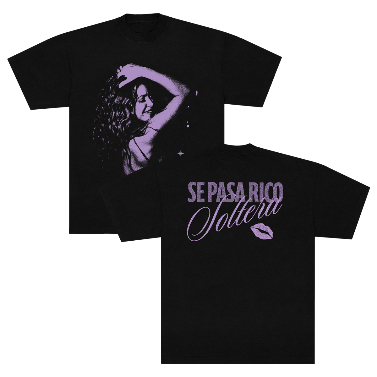 Se Pasa Rico Soltera T-shirt - Black