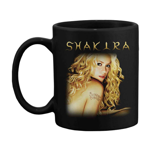 Laundry Service Cover Mug - Black